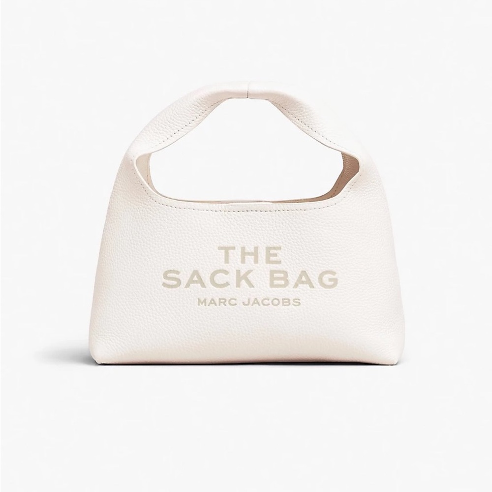 Mini white Marc jacobs “the sack bag”